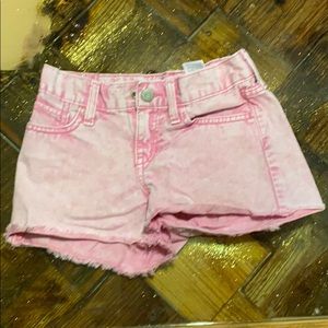 Girls cut off shorts